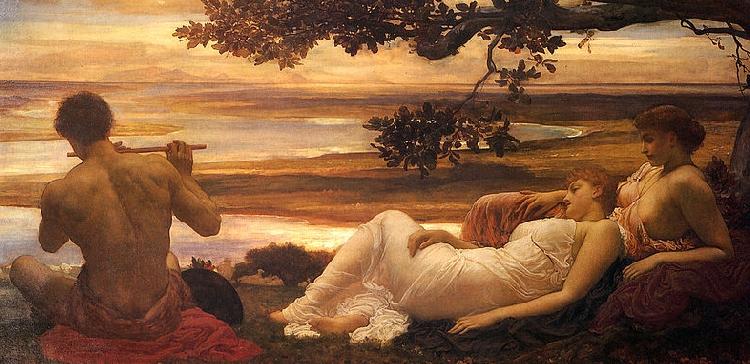 Frederick Leighton Idyll oil painting picture